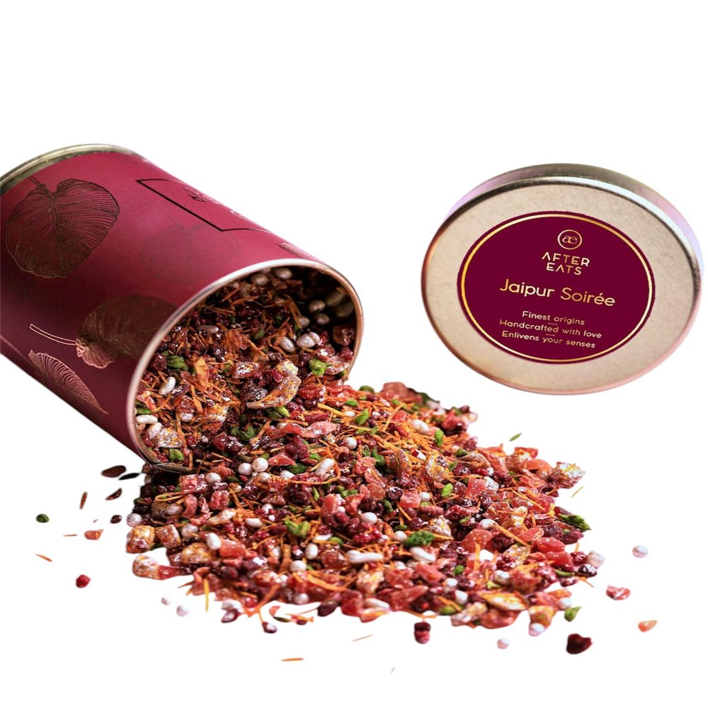 After Eats Jaipur Soire: Mukhwas Mouth Freshener with 7 Exotic Ingredients/Natural, Flavorful, and Refreshing After Meals-150g, sauf mixture