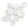 ANTI-STATIC ESD Safe Chlorinated Disposable Latex Finger Cots [Reusable Rubber Fingertips]  4 Mil Thick, White (200) view 1