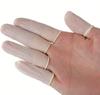 ANTI-STATIC ESD Safe Chlorinated Disposable Latex Finger Cots [Reusable Rubber Fingertips]  4 Mil Thick, White (200) view 2