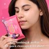 Pink Energy Natural Intimate Wipes | pH Balanced Gentle Hygiene | Dermatologically Tested | Biodegradable & Soft Cleansing Support | Odor Control & Freshness | Safe Daily Care for Women | Travel-Friendly Pack | With Lavender, Tea Tree & Aloe Vera view 4