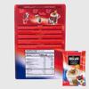 Alicafe French Roast Cappuccino Sachets with Creamer and Choco Granules (17x25g) | 3 in 1 instant Coffee | Imported Cappuccino view 2