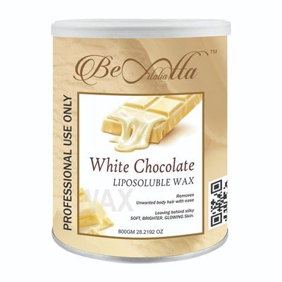 BEOOTTA ITALIA White Chocolate Liposoluble Wax | Professional Hair Removal Wax for Silky, Glowing Skin (800gm)
