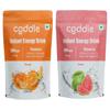 Coddle Instant Energy Drink | Orange & Guava Flavor Combo | 390 kcal Energy | Enriched with Vitamins (C, B3, B6, B12) | Refreshing & Hydrating | 2 Flavors Each Pack 900gm | 100% Vegetarian | Big Black Friday Sale view 1