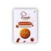 Crumb Haven Almond Oat Cookies | Multi Flavours Pack | No Maida, No Palm Oil, No Preservatives| Made with Pure Desi Ghee | Healthy Snack (175gm, Almond) view 1