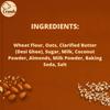 Crumb Haven Almond Oat Cookies | Multi Flavours Pack | No Maida, No Palm Oil, No Preservatives| Made with Pure Desi Ghee | Healthy Snack (175gm, Almond) view 3