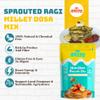 Apeato Instant Breakfast Millet Pancake Mix | Gluten-Free, High-Fiber & Protein-Rich | Superfood Blend Preservative Free, Quick & Easy to Prepare, Nutritious Breakfast - 150gm view 4