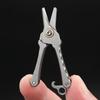 ATORSE Round Nose Scissors Simple Makeup Beauty Tool For Mustache Ear Hair Eyebrows|Health & Beauty | Salon & Spa Equipment | Scissors & Shears view 4