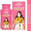 Pink Energy Talc-Free Powder | Anti-Chafing, Odour-Control | pH-Safe | Calendula | 100g view 2