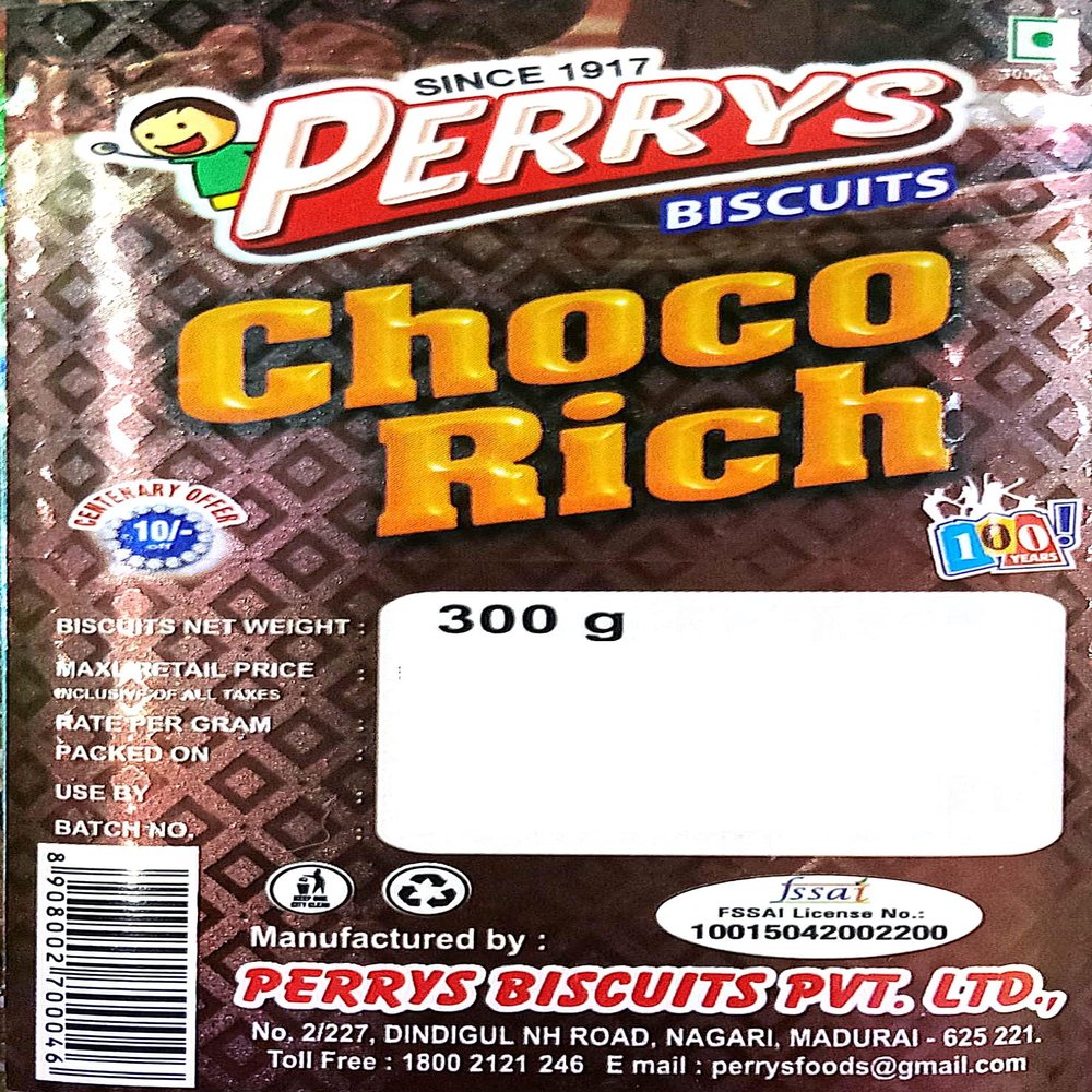 Perrys Choco Rich Biscuits, 300g