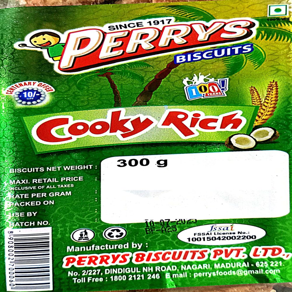 Perrys Cooky Rich Biscuits, 300g