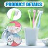 4 PCS Ortho Brush for Braces Teeth, Tooth Brush Set, Orthodontic Toothbrush Orthodontic Toothbrush Orthodontic Braces, Soft Bristles Specialized for Dental Implants And Wisdom Teeth view 2
