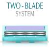 Asvino Disposable Shaving Razor for Women & Men | Hair Removal Razor for Body with Nourishing Strip (12) view 2