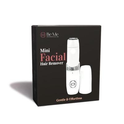 Be Me Mini Facial Hair Remover | Painless Face Epilator For Cheek, Upper Lip, Chin, Forehead | Smooth & Precise Hair Removal | Salon-Like Results at Home