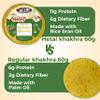 Methi Khakhra | JAIN | Crispy | Ready To Eat | High Protein High Fiber| No Palm Oil | 200g Vacuum Pack Of 2 view 3