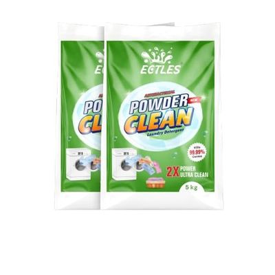 Double Power Detergent Powder (Active Fresh) Detergent Powder 10 kg ()_2
