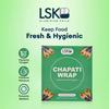 CHAPATI WRAP 200 Pre-Cut Roti Wrapping Aluminium Foil Sheets | 12 Micron Thickness | 27x25 cm Foil Sheets | Ideal for Wrapping Fresh Rotis, Chapatis & Flatbreads view 3