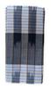 A Chand Men's Pure Cotton Handloom Unstitched Lungi 2.10 Meter Handmade with Original Pin Hole (Dark Blue) view 1