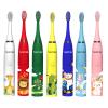 Root32 Kids Electric Sonic Rechargeable Toothbrush, 4 Brushing Modes, 1 Year Warranty, IPX Class 6 Waterproof, Dupont Bristles |360 Deep Cleaning, Waterproof |Blue view 2