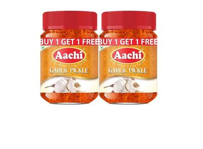 Aachi' Garlic Pickle, Buy 1 Get 1 Free, 200g Each-