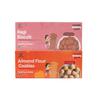 Hungry Bums Ragi & Almond Cookies Combo Pack of 2,320gm (20 Cookies) Healthy Snack for Kids & Adults | Rich in Protein & Fibre | Healthy Biscuits | No Maida, Added Sugar or Preservatives view 1