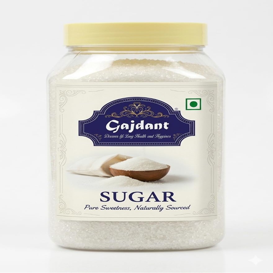 Granulated White Sugar | Baking, Cooking, and Sweetening Beverages | Perfect for Baked Goods | Daily Use in Every Kitchen (1Kg)