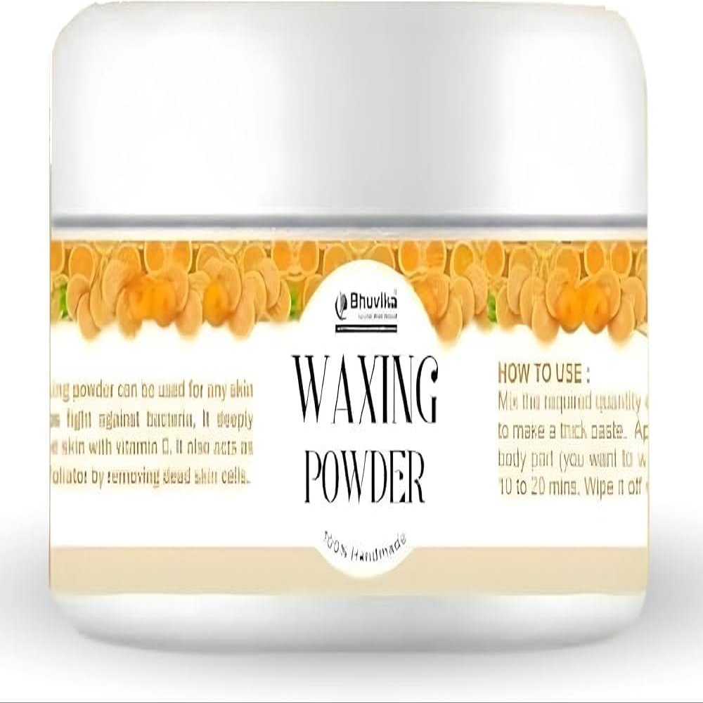 Bhuvika Waxing Powder, 100% Handmade Hair Removal Powder 100g - Pack of 2