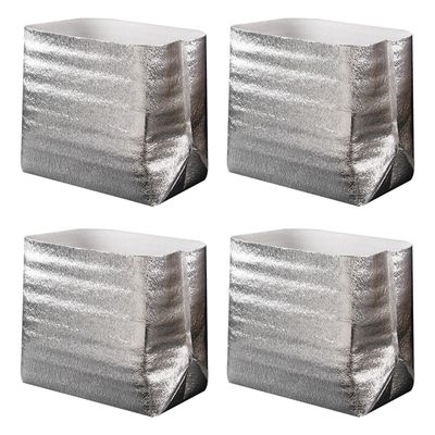 Enakshi 4x Foil Insulation Bags Self- Seal Thermal Box Liners for Lunch Food Packing|Home & Garden | Kitchen, Dining & Bar | Kitchen Storage & Organization | Food Storage Bags