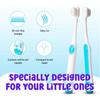 9UP 3Pcs Soft Toothbrush For Kids | Extra Soft Bristle Toothbrush With Dogs Design | Manual 20000 Bristle Toothbrush For Children (Multicolor) view 2