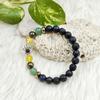 Abundance Magnet Crystal Bracelet with Hamsa Charm for Protection | Green Aventurine, Citrine, Tiger Stone, Tourmilated Quartz, and Pyrite | Attracts Wealth & Removes Negative Energies (S) view 4