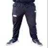 Track Pant for Men || Men Track Pants || Track Pant for Men Polyster Fabric (in, Alpha, L, Regular, Black) view 4