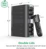 ARDAKI 7-Day Pill Organizer Box  Weekly Pill Case for Medication, Vitamin & Supplement Storage, Compact & Portable with Secure Snap Lids, Easy to Use Travel-Friendly Design view 4