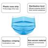 GRAPE 3-Ply Disposable Surgical Mask with Advanced Melt-Blown Middle Layer for Unisex (BLUE, 50, count) view 2