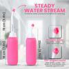 OCEANEVO 500 ML Pack of 2 Portable Bidet Jet Spray for Toilet | Travel-Friendly Peri Bottle for Postpartum Care, Health Faucet  Green & Pink | 1-Year Warranty view 3