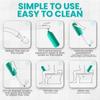 OCEANEVO 500 ML Pack of 2 Portable Bidet Jet Spray for Toilet | Travel-Friendly Peri Bottle for Postpartum Care, Health Faucet  Green & Pink | 1-Year Warranty view 4