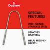 Dapson Metal Tongue Cleaner, High Grade Stainless Steel, Pack of 2 view 3