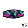 CALANDIS 2xDive and Snorkel Mask Strap for Men and Women Size 20cmx9cm Scuba Mask Strap Style A | Masks | Scuba & Snorkeling view 2