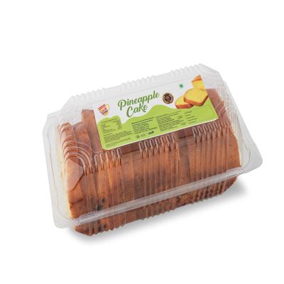 Swadish From The House of thakur Swad Ka Pineapple Slice Cake Refined Wheat Flour, Sugar, Water, Edible Tein Vegetable Oil Pack Of 200gm Flavour (Pineapple)