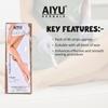 AIYU HERBALS Premium Wax Strips for Hair Removal (Pack of 3) - 110gsm, Smooth & Silky - Natural, Sensitive Skin-Friendly, No Heat, Easy to Use Waxing Strips view 4