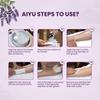 AIYU HERBALS Lavender Wax and Strips for Hair Removal - Pre-Waxed, No Heat, Sensitive Skin-Friendly, Easy-to-Use Wax Strips for Smooth Skin - Body & Facial Use (Pack of 2) view 4