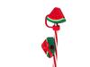 Bhavya Optic Silicone Straw Cover with Cartoon Design, Dust Protector for Drinking Straws (Red Watermelon) view 3