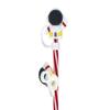 Bhavya Optic Silicone Straw Cover with Cartoon Design, Dust Protector for Drinking Straws (White Astronaut) view 3
