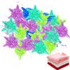 Laundry Dryer Balls Set, Reusable Washing Machine Balls with Spikes, Multi-Colour, with Bonus Microfibre Cloths view 1