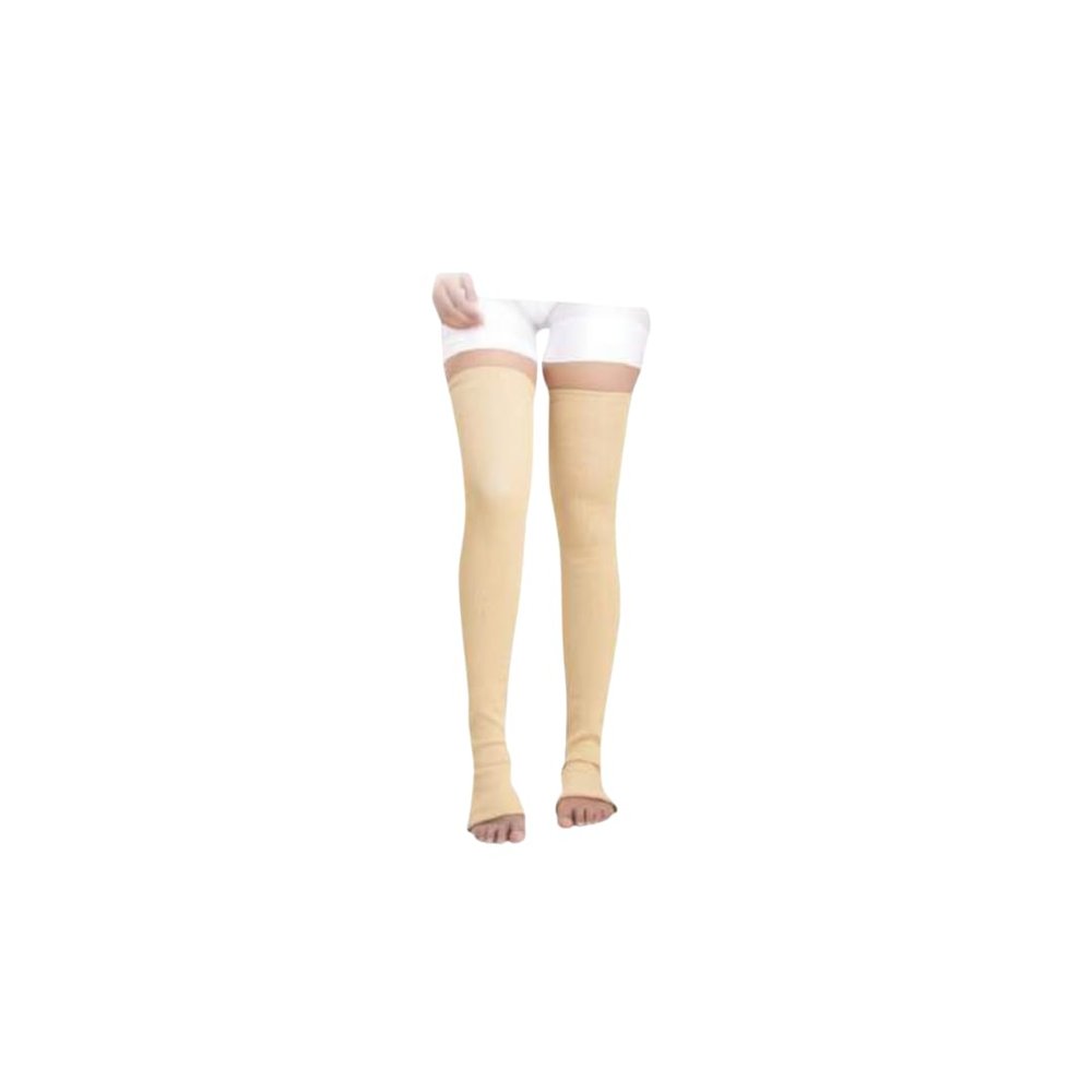 BraceOn Medical Compression Stockings Thigh-High Support for Varicose Veins & Improved Circulation (S)