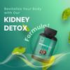CUREFOREVER Kidney Detox & Cleanser Capsules | Herbal Formula with Varuna, Punarnava, Kapikachu & Flaxseed Extract | Plant-Based | Supports Kidney Health & Urinary Function - 60 Veg Capsules view 2