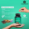 CUREFOREVER Kidney Detox & Cleanser Capsules | Herbal Formula with Varuna, Punarnava, Kapikachu & Flaxseed Extract | Plant-Based | Supports Kidney Health & Urinary Function - 90 Veg Capsules view 2