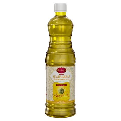 Dadaji's Kewra Khaas Sharbat - Authentic Kewra Syrup for Refreshing Beverages & Desserts | Delightful Floral Aroma & Natural Flavor | Perfect Summer Drink (400ml)
