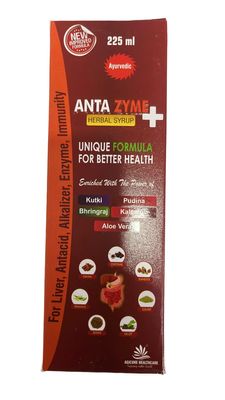 Agicure Antazyme+ Herbal Tonic | Ayurvedic Tonic | Immunity Booster | Enriched with Kutki, Bhringraj, Pudina, Kalmegh & Aloe Vera | Natural Alkalizer | 225ml