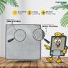 20p, Dishwashing Scrubber for Kitchen, Steel Scrubber for Utensils Non Scratch, Cleaning Metal Wire, Stainless Steel Scrubbing Cloth for Kitchen by MAMMAM CHOICE - 20x20cm (Single Layer) view 3
