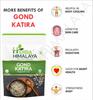 Herba Himalaya Gond Katira Pure - 200 Gm |100% Natural Superfood Edible Gum | Cooling Properties view 3