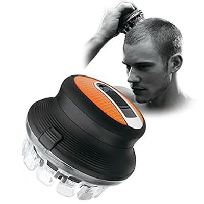 Glaceon Waterproof SelfHaircut Kit for Home Use Professional Hair Trimmer Shaver Clipper for Bald Head5 Cutting Lengths 2 Comb